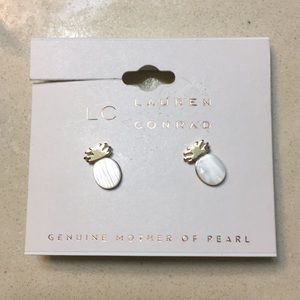 LC Lauren Conrad pineapple Earrings